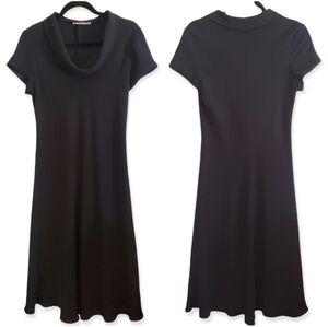 Dress Barn Black A-line Midi dress